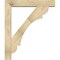 Ekena Millwork Olympic Block Rough Sawn Bracket w/ Offset Brace, Douglas Fir, 6"W x 32"D x 38"H BKT0604X32X38OLY05RDF - alternate 3